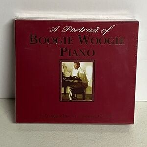 A Portrait Of Boogie Woogie Piano CD 2 Disc Set Sealed OOP Rare 47 Tracks